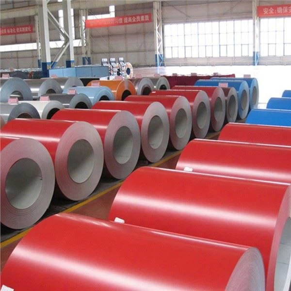 Chine Competitive Price Color Coat Aluzinc Pre Painted Ppgl Steel Coil